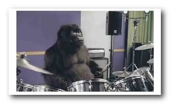 Phil Collins Gorilla Ad Cadburys Dairy Milk commercial tv