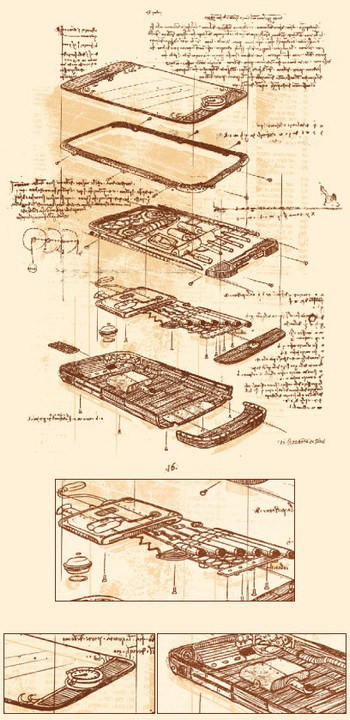 Iphone leonardo Da Vinci